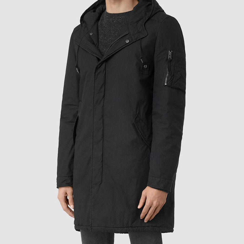 ALLSAINTS LEYDEN PARKA JACKET XL XXL - Picture 4 of 5